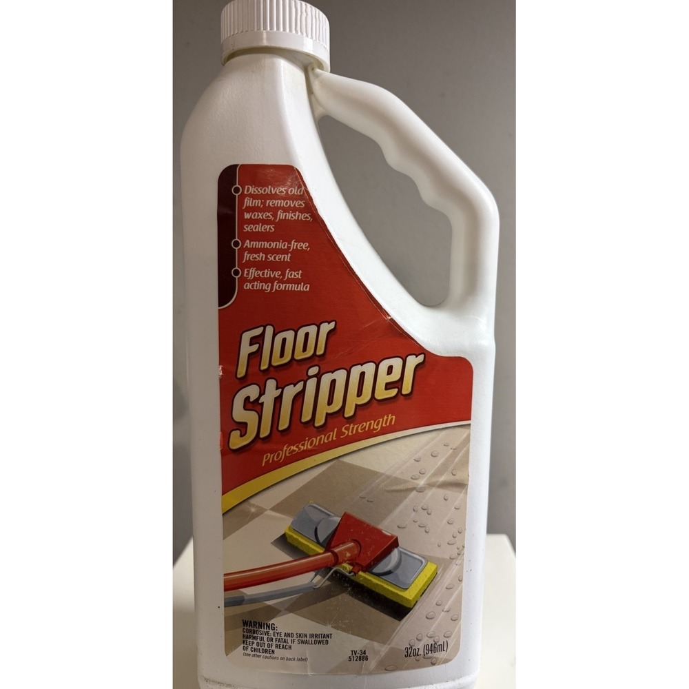 2X MAINTENANCE ONE Floor Stripper Professional Strength, 32 oz X 2 = 64 oz NEW - Picture 2 of 5